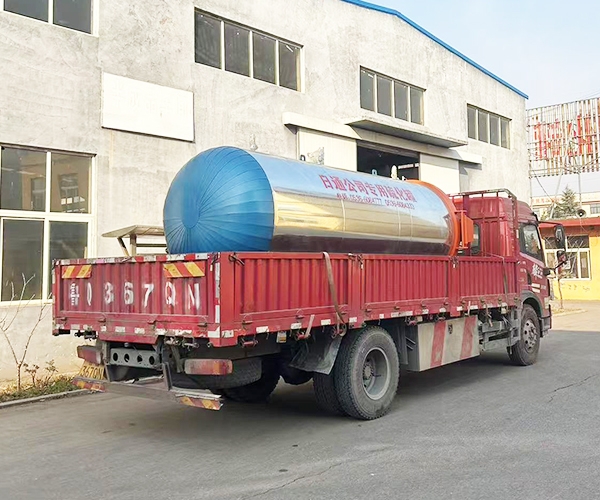 硫化罐發貨案例-浙江溫州